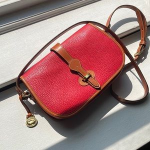Dooney & Bourke Red Vintage Shoulder Bag